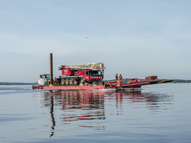 The Big Red Barge