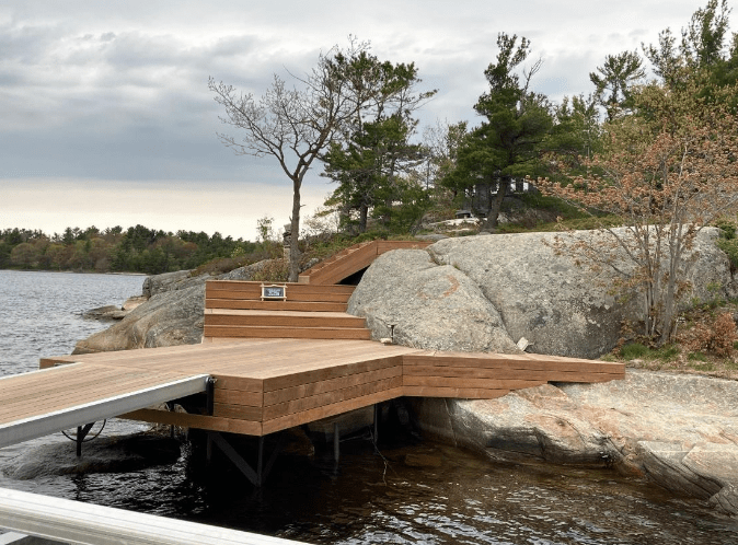 Custom Shoreline Work